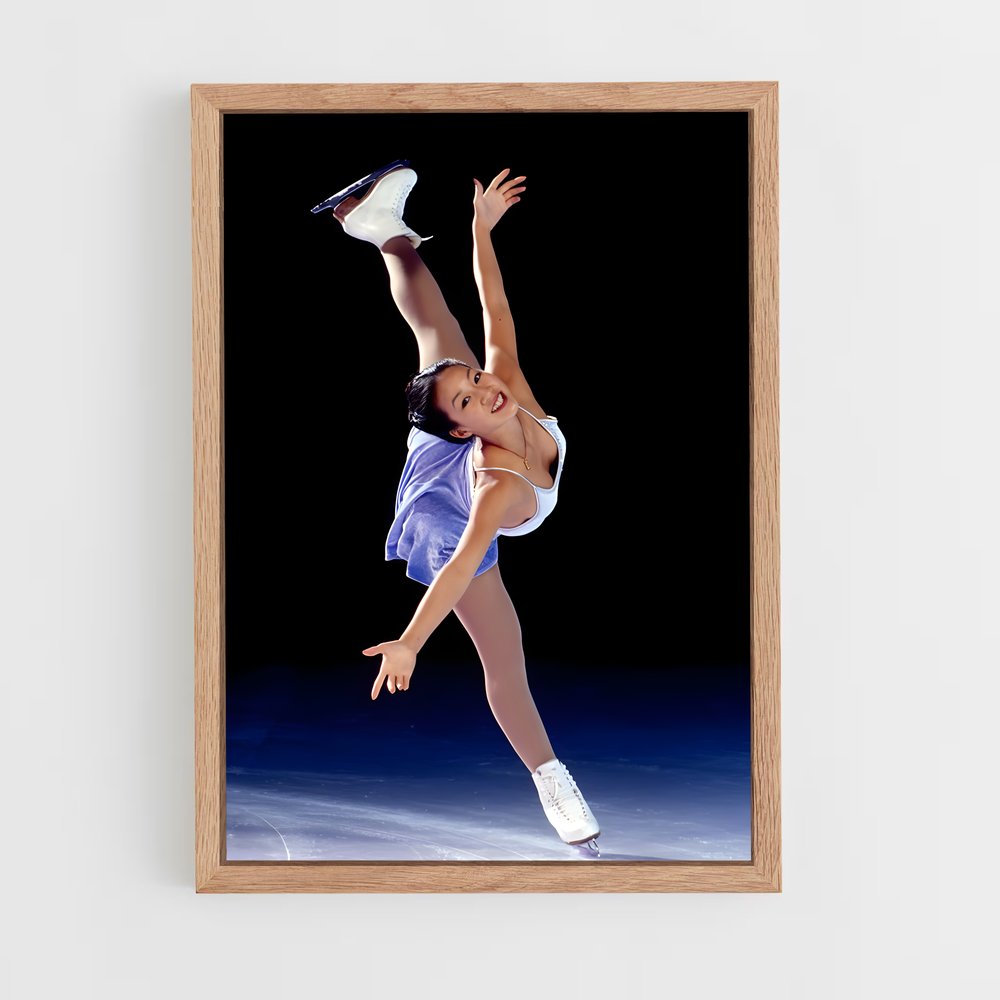 Poster Michelle kwan – affiche Patinage artistique (vue 4)